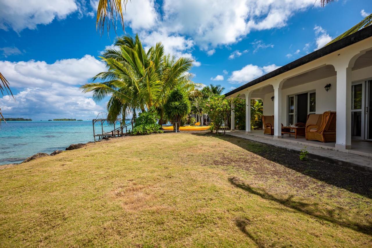 Waterfront Paradise 2 Br; Stunning Sunsets Bora Bora Luaran gambar