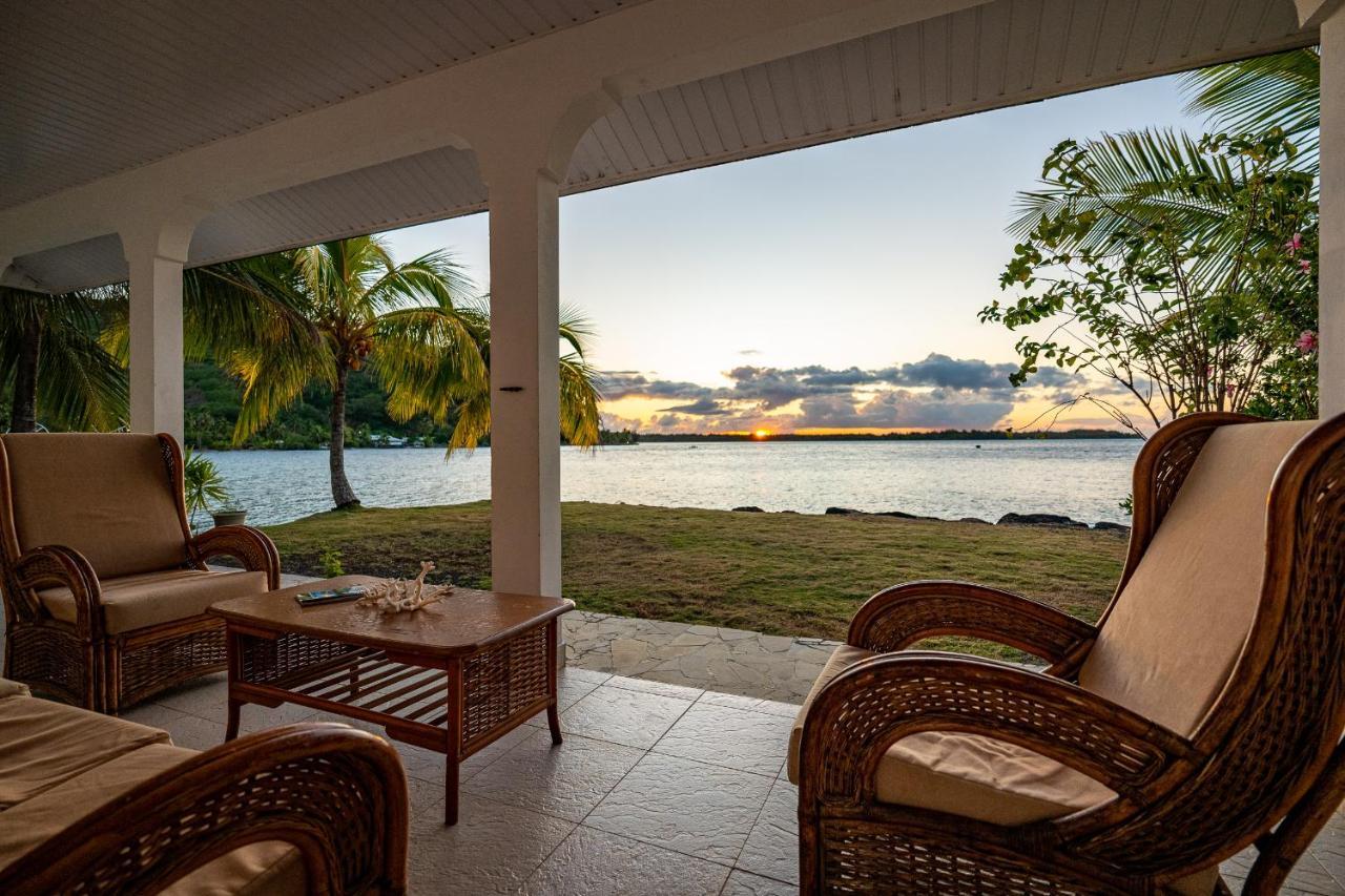 Waterfront Paradise 2 Br; Stunning Sunsets Bora Bora Luaran gambar