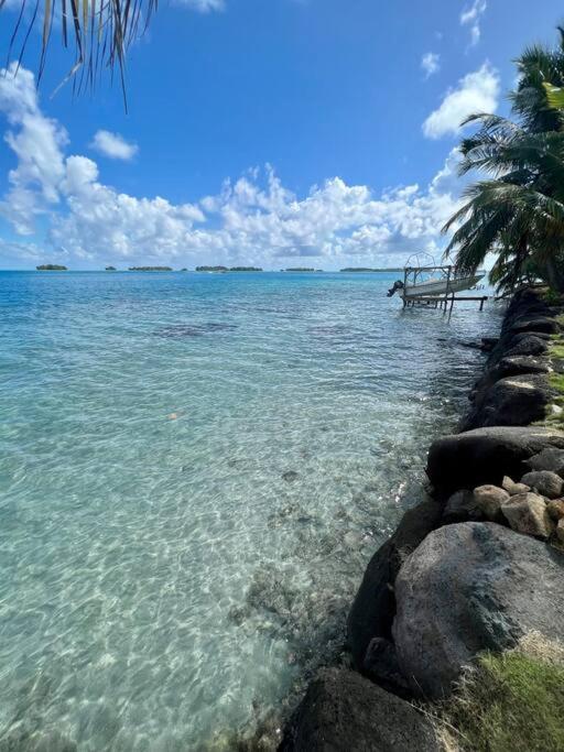 Waterfront Paradise 2 Br; Stunning Sunsets Bora Bora Luaran gambar