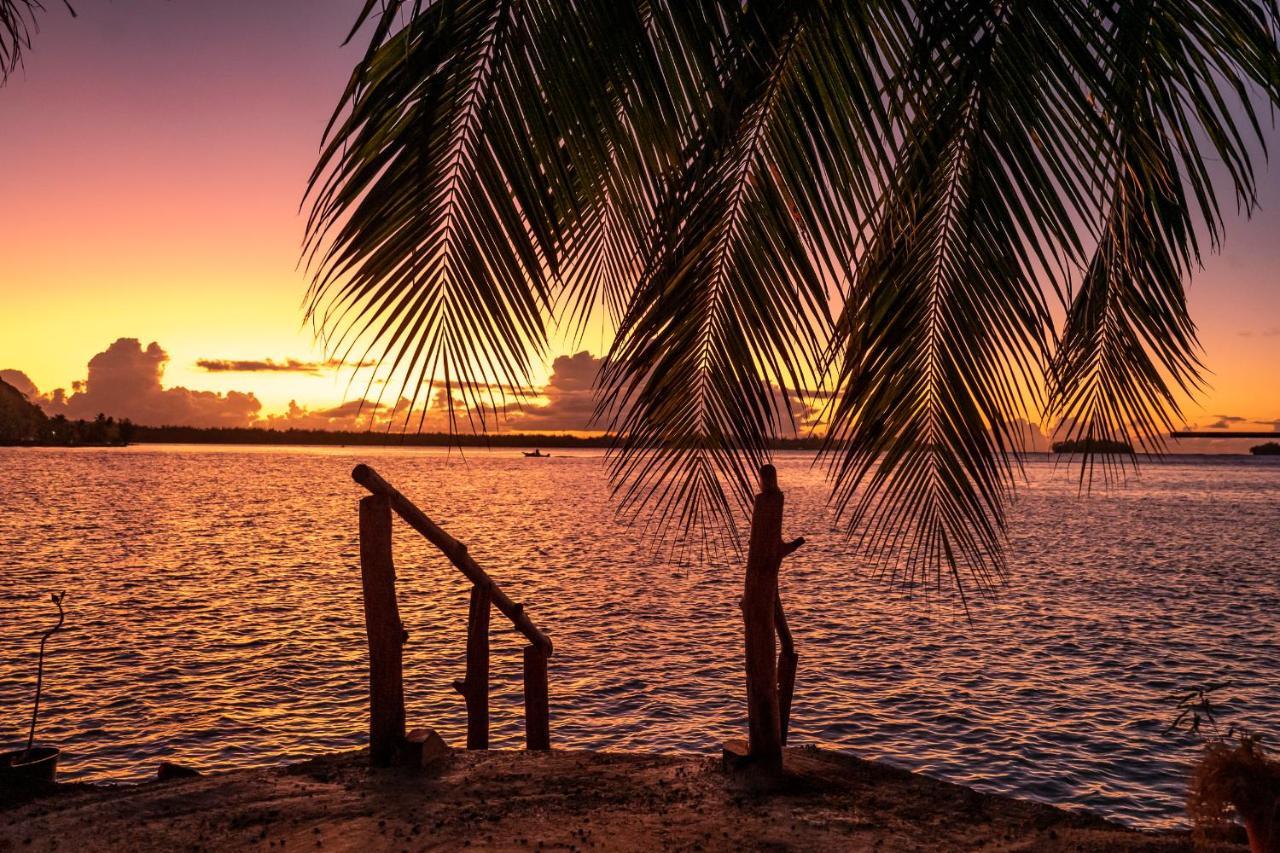 Waterfront Paradise 2 Br; Stunning Sunsets Bora Bora Luaran gambar